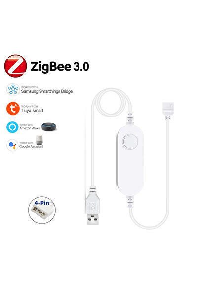 Choice لـ RGB 4pin 5V USB Zigbee 3.0 وحدة تحكم شريط إضاءة LED RGB RGBCCT شريط...