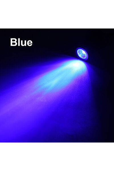 Choice مصباح سقف دوار أسود أزرق مثبت على السطح بمنفذ USB صغير 5 فولت 1 واط لع...
