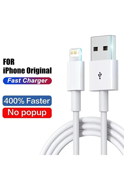 Choice كابل USB-A إلى L بطول 2 متر كابل USB للشحن السريع PD 35 وات لـ iPhone 14 8 7 Plus 13 12 11 Pro XS Max XR X