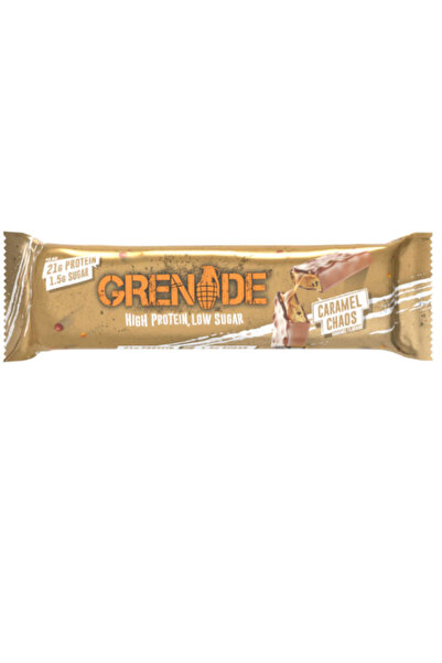 Grenade كاراميل كاوس - لوح بروتين عالي - سكر منخفض 60 جم × 6 قطع
