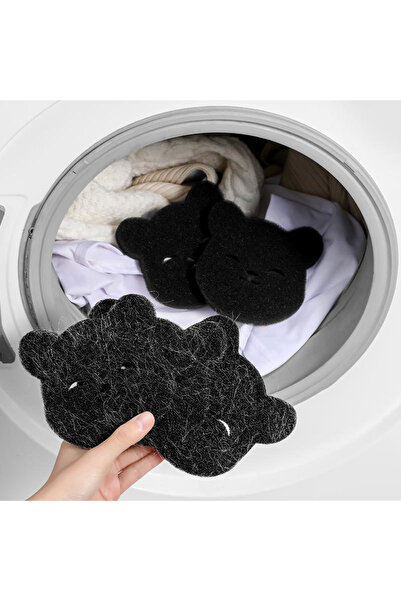 Choice 2 قطعة مزيل شعر الحيوانات الأليفة على شكل دب كرة غسيل الغسالة ماسك الو...