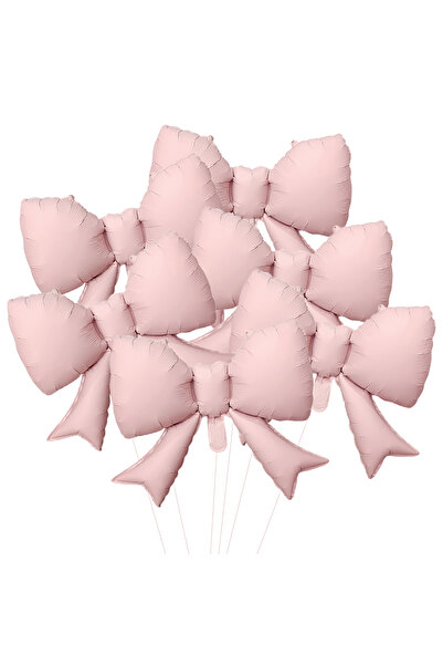 Choice 21 بوصة وردي 6 قطع طفل وردي فيونكة بالون فيونكة بالون وردي بالون صغير ...