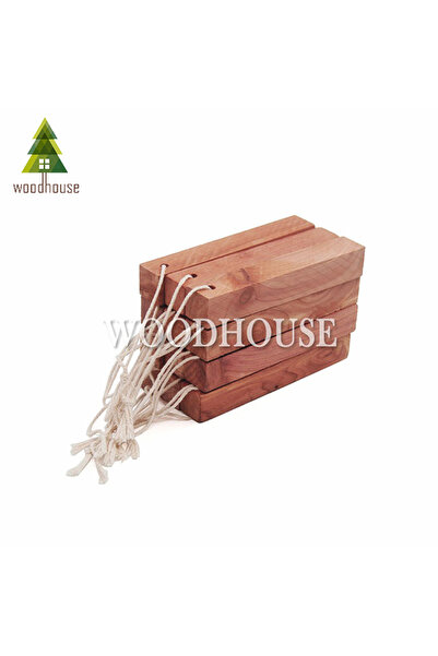 Choice 10pcs Hanging Cedar Blocks for Clothes Storage, 10 Cedar Hanger Freshener with Light Fragrance Odor
