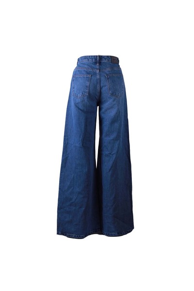 trender Μπλε γυναικείο τζιν παντελόνι