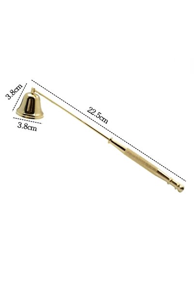 Choice 83000871 مطفأة شموع مطفأة شموع معدنية سوداء مقصات تقليم فتيل الشموع/خط...