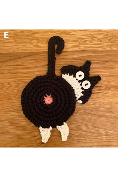 choice2 15x10cm E Funny Coaster High Temperature Resistant Easy To Clean Reus...