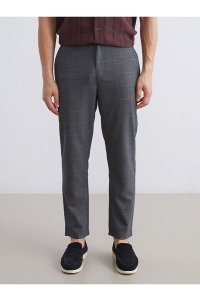LC Waikiki Anthracite Slim Fit Men's Trousers