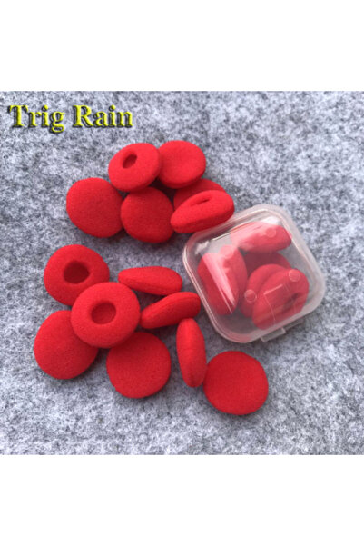 Choice أحمر 20 قطعة 20 قطعة وسادات أذن لسماعات الرأس رغوة 18 مم إسفنج سماعات ...