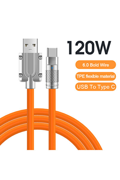 Choice كابل شحن فائق السرعة PD Tyep C Liquid Cable Quick Usb Type C Charger C...