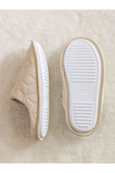 LC Waikiki Sparkling Choices from Shining Store | Plush Inside Women's House Slippers