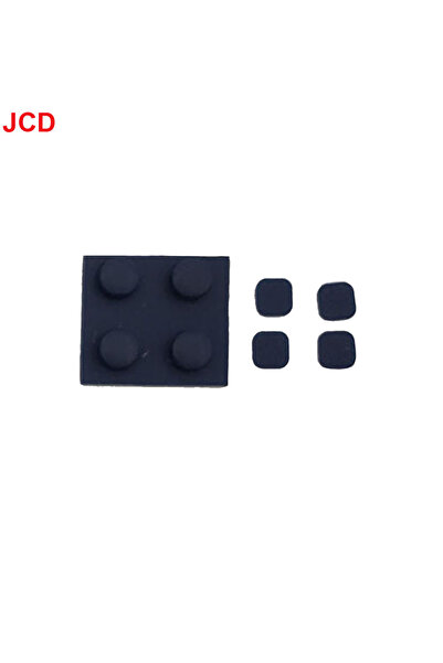 JCD Navy blue 8 in 1 For New 3DS XL Console Front Back Screw Rubber Feet Cover Upper LCD Screen Scre