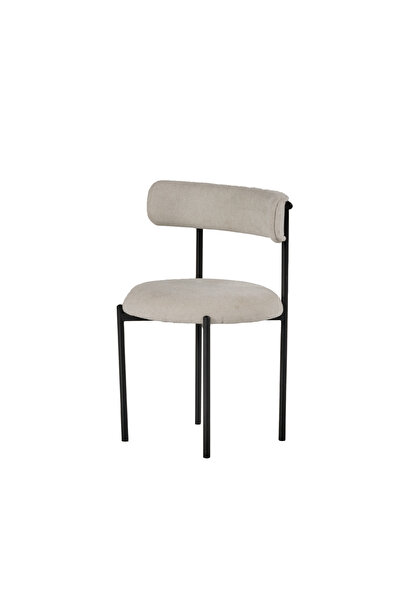 Desire Teddy Chair, First-Class Metal Frame, Stylish, High-Quality Fabric, Elegant, Kitchen