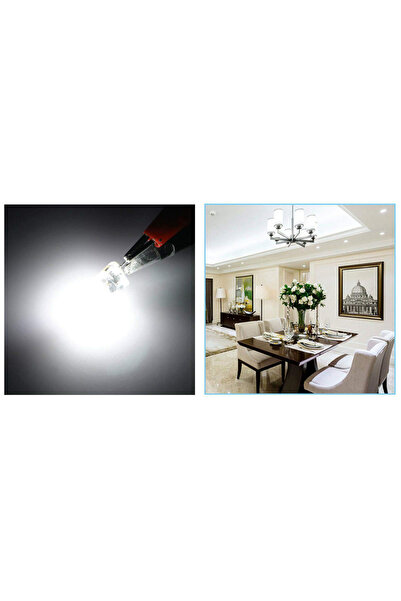 Choice 10 قطع من مصابيح G4 LED COB صغيرة قابلة للتعتيم، 6 وات، لمبة COB، تيار...