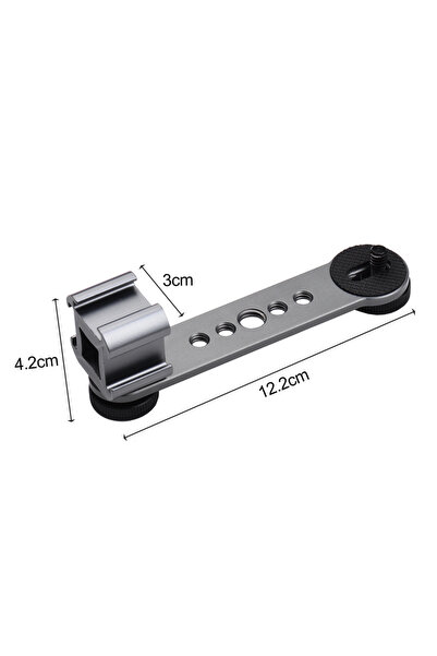 Choice حامل أندور مع بار تثبيت بارد مع ملحق ثلاثي خيوط 1/4 إنش و 3/8 إنش لجيم...