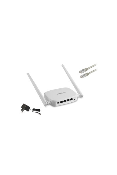 Universal Everest ewr-301, 4port, 300mbps, 2.4ghz wifi, desktop, megabit, rep...