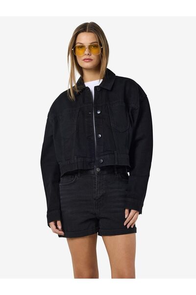 Noisy May Jeansjacke Cropped