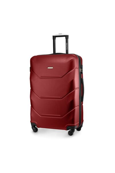 zagatto Large Trolley 90L, Red, 75x48x29 cm, Aluminum Handle, 4 Wheels, Side Feet, ZG504 A Red