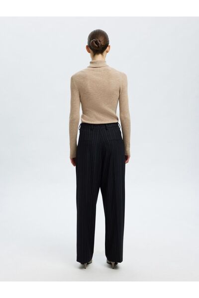 Selected Femme Rollkragenpullover Wollmix