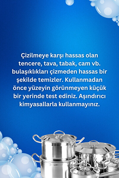 grimorlife 6 Special Textured Flat Dish Sponges - Special Textured, Durable Kitchen Sponge Set