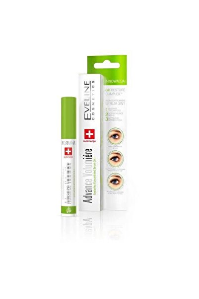 Eveline سيروم مكثف لتعزيز نمو الرموش 3×1 - 10 مل