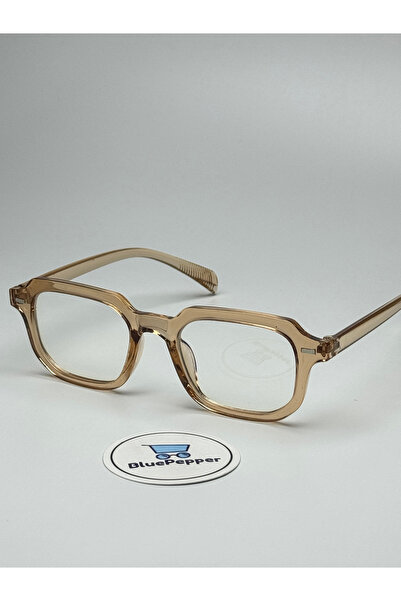 BluePepper Moki Nude Blue Light Filter Screen Glasses Can Change Optical Compatible Glasses 49 Ekartman