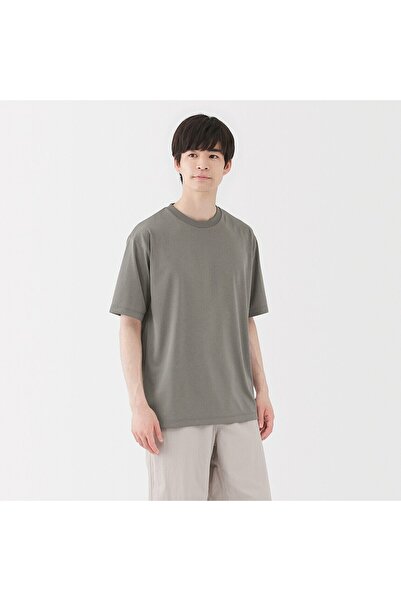 Muji تي شيرت قصير الأكمام سريع الجفاف ومقاوم للأشعة فوق البنفسجية