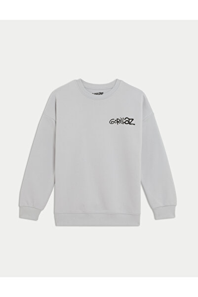 Marks & Spencer Saf Pamuk Sweatshirt