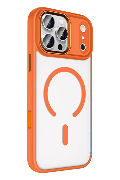 Fuchsia Apple iPhone 17 Pro Terea Magsafe Cover - Orange