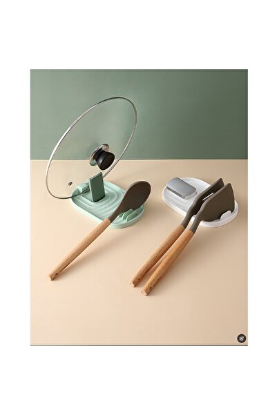 Flippy Foldable, Flippy, Lid, Spoon Holder, Multifunctional, Place on the Kitchen Counter, Pink