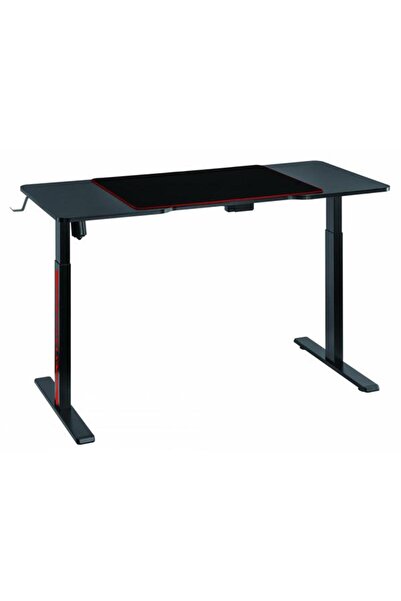 SERIOUX Elektrický herní stůl Elysium, 1400x600x730 mm, nastavitelná výška, černý