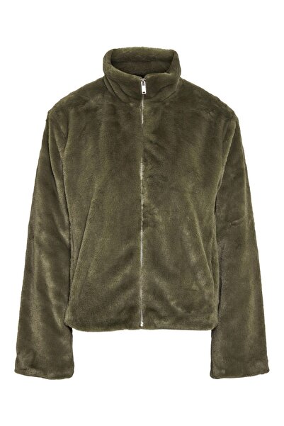 Noisy May Jacke Faux Fur