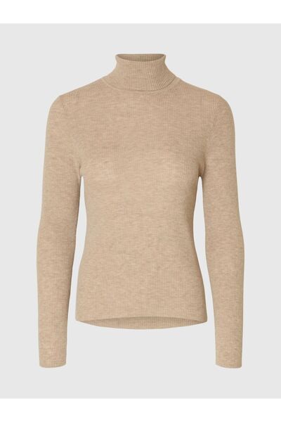 Selected Femme Rollkragenpullover Wollmix
