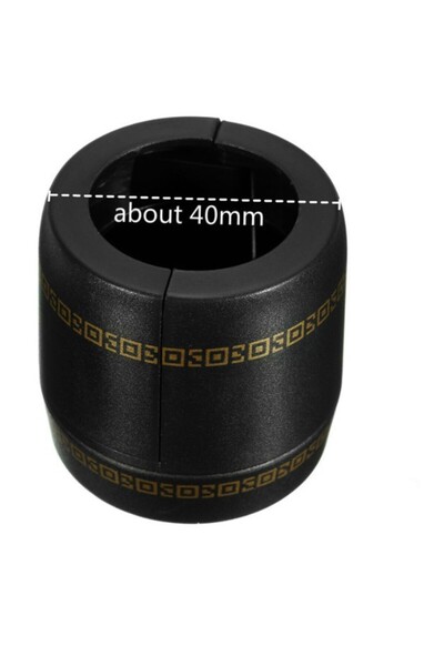 Flippy Bottle Lock, Durable PP Plastic Bottle Lock, 3-Digit Password, Black