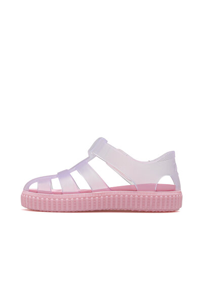 IGOR Nico Crystal Non-Slip Sole Children's Daily Sandals 25Y S10290 Transparent/Pink