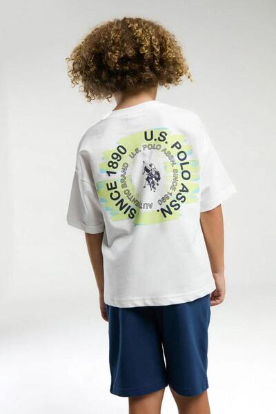 U.S. Polo Assn. Kids U.S. Polo Us2055-4 Men's Bermuda Set