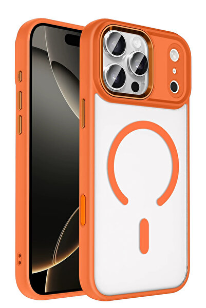 Fuchsia Apple iPhone 17 Pro Max Terea Magsafe Cover - Orange