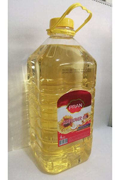 pran برطمان زيت عباد الشمس 4x4000 مل