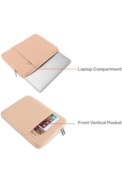 Mosiso حقيبة حاسوب محمول مقاس 13-13.3 بوصة - متوافقة مع MacBook Air/Pro و HP و Dell و Asus و Lenovo