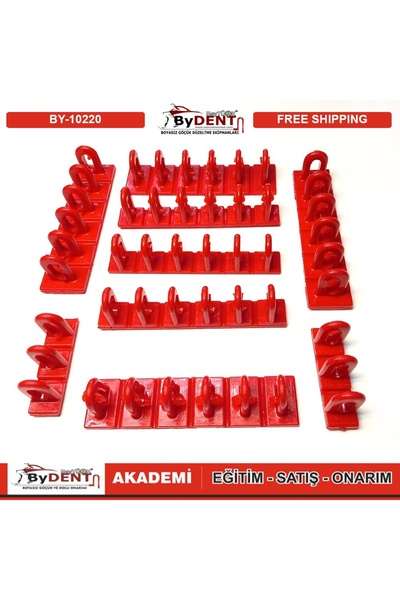 ByDENT Pdr Boyasız Göçük Düzeltme Plastiği Öpücük 6 Lı Set 10 parça