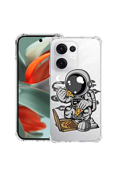 bestcase Husa antișoc compatibilă cu Oppo Reno15 Pro, Astronaut Pizza