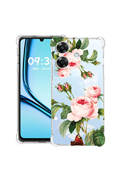 bestcase Carcasă antișoc pentru Realme Note 60 / Note 60X cu design Rose, 205...