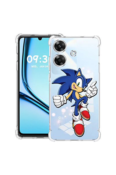 bestcase Carcasă antișoc pentru Realme Note 60 / Note 60X cu design Sonic Boo...