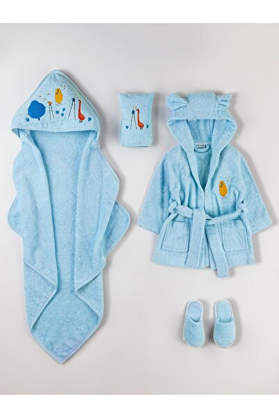 Cassiope bebek bornoz seti