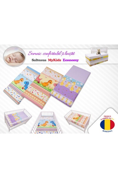 JollyMag Saltea Fibra Cocos MyKids Economy II Color Diverse Modele 120x60x6 (cm)