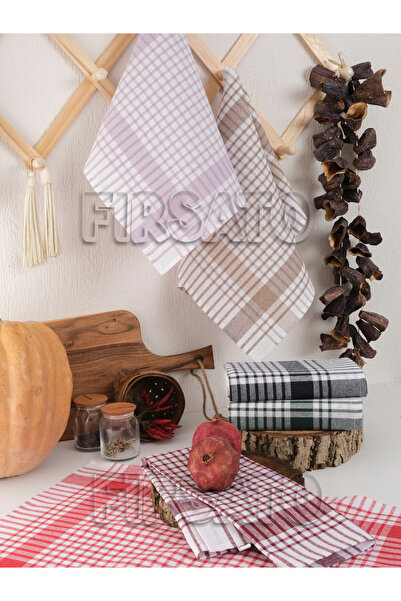 Fırsato 10'lu Eko Set, 50x70cm, Asorti Renkli, Pötikare Beslenme Örtüsü | Mut...