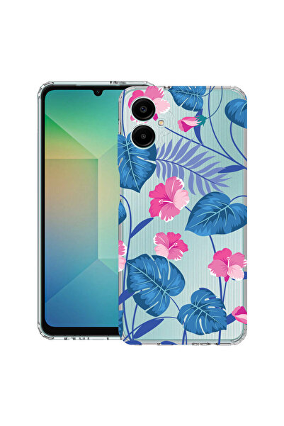 bestcase Husă antișoc pentru Samsung Galaxy A07 4G cu design flori tropicale ...