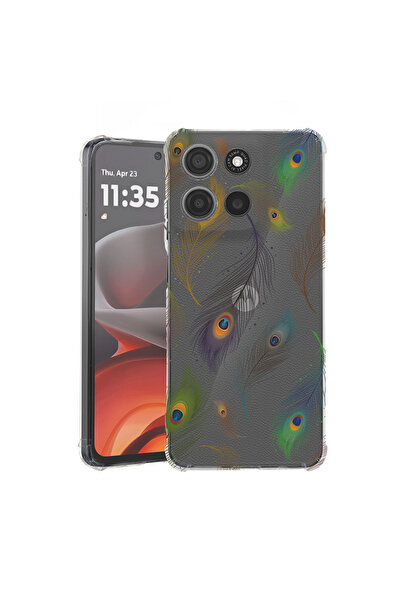 bestcase Husă antișoc pentru Motorola Moto G86 cu design floral, 2052061 AS 152