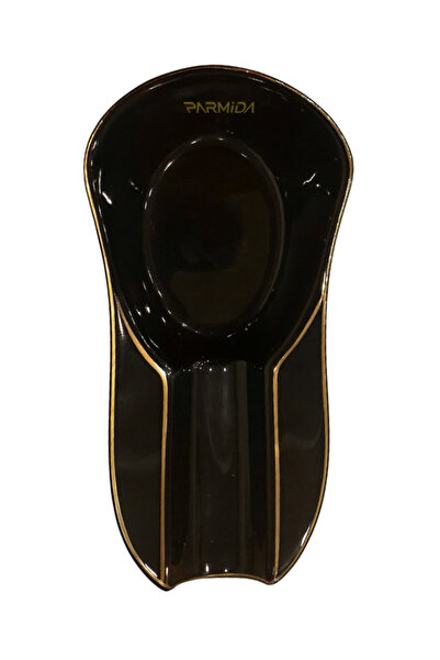 Parmida Siyah Porselen Tekli Puro Küllüğü