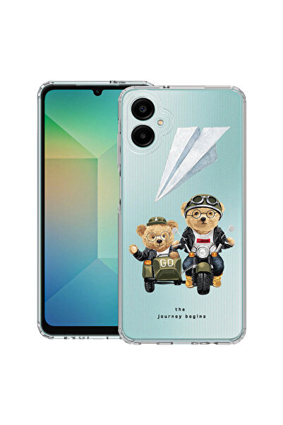 bestcase Husă antișoc pentru Samsung Galaxy A07 4G cu design Teddy On The Roa...