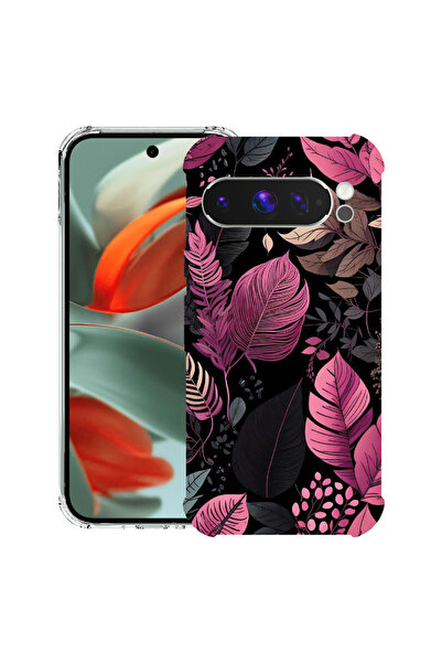 bestcase Carcasă antișoc Husa compatibilă cu Google Pixel 10 Pro / Pixel 10, pene de trandafir